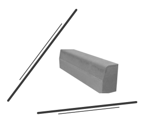 Дорожній борт великий