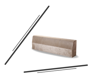 Дорожній борт малий