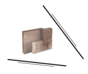 Тротуарна бруківка «Лайнстоун»