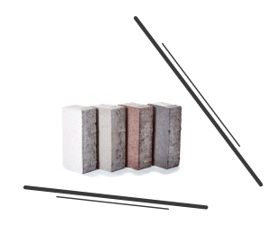 Тротуарна бруківка «Цегла»